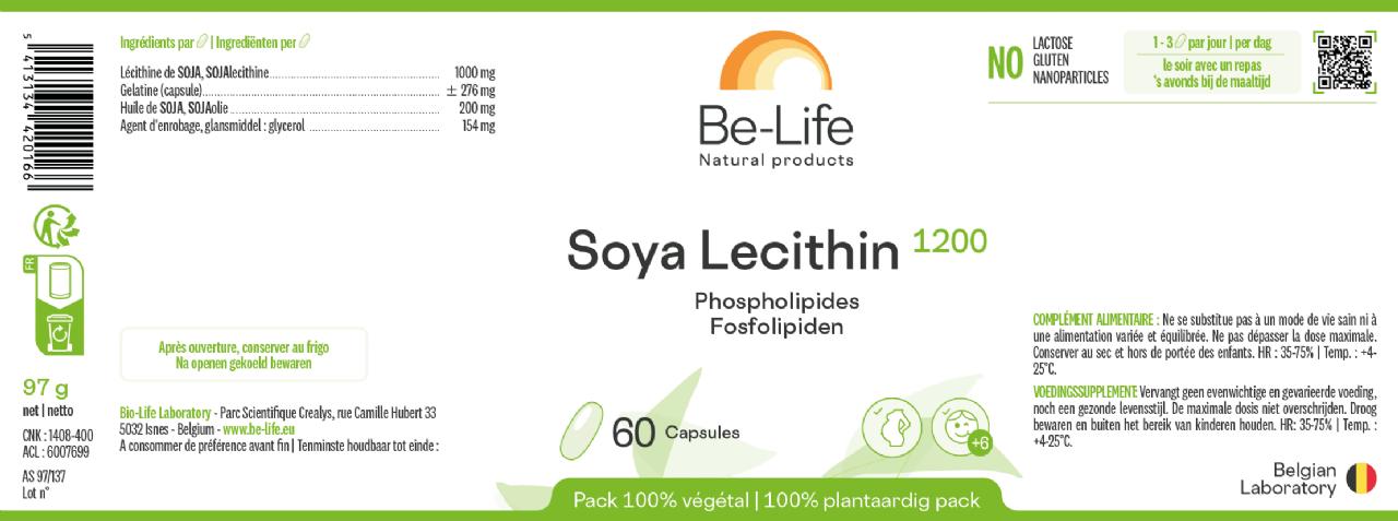 Lécithine de Soja – Avis, Bienfait et Achat – BN Nutrition